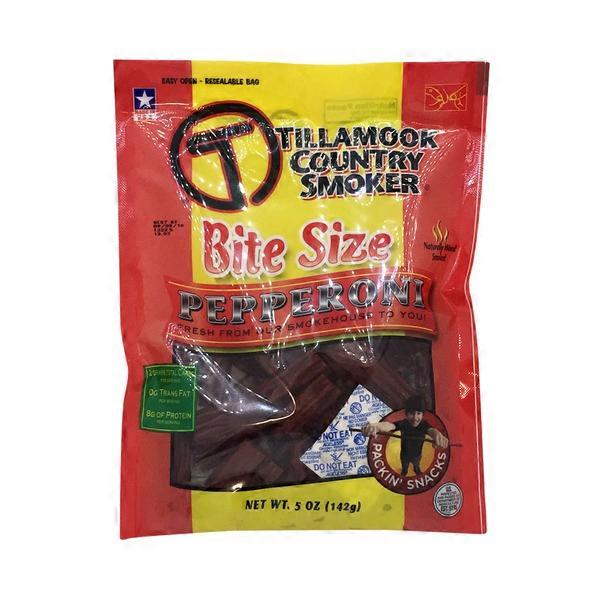 Tillamook Country Smoker Bite Size Pepperoni Stick Bag (5 oz) Instacart
