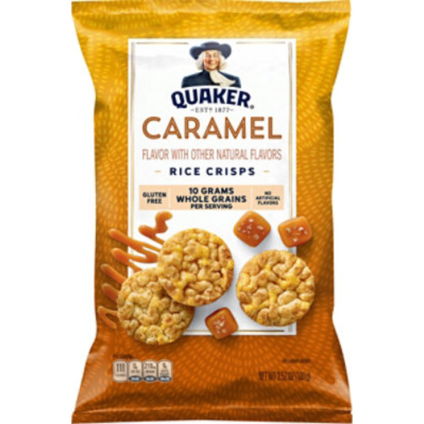 Quaker Rice Crisps, Caramel