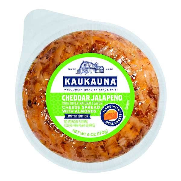 Kaukauna Cheddar & Jalapeno Cheese Ball Same-Day Delivery or