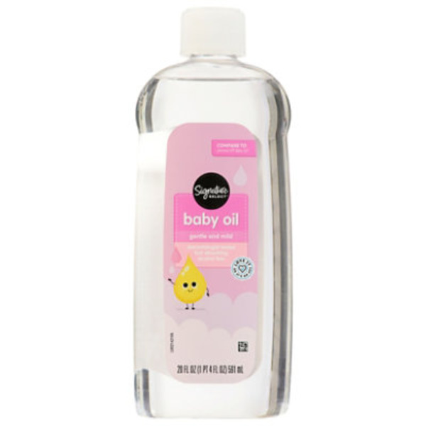 Signature Care Baby Oil Gentle & Mild - 20 Fl. Oz.
