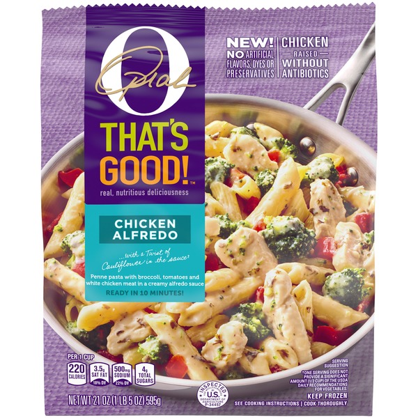 O That'S Good Frozen Skillet Meals, Chicken Alfredo (21 oz) Instacart