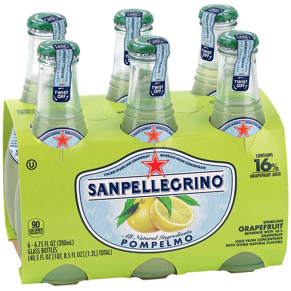 San Pellegrino Pompelmo (Grapefruit) Sparkling Water (6.75 fl oz