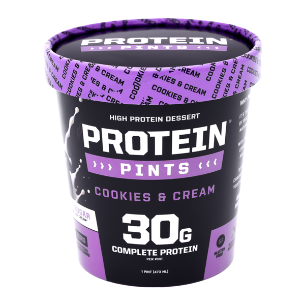 Protein Pints Cookies & Cream Protein Ice Cream