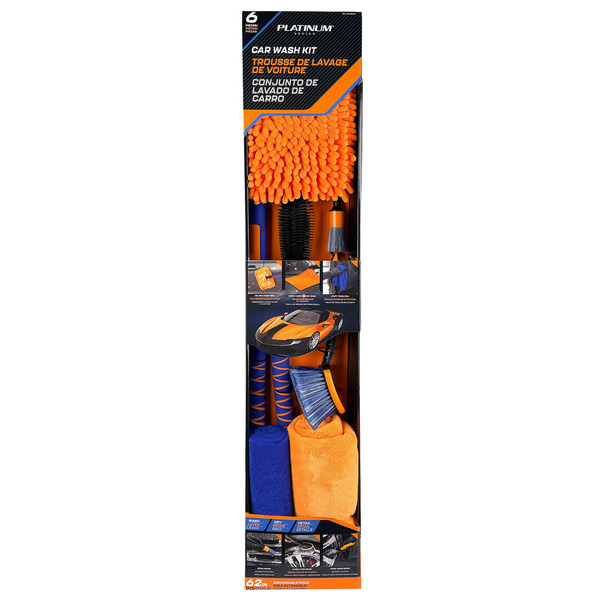Red Star Platinum 6-Piece Car Wash Kit