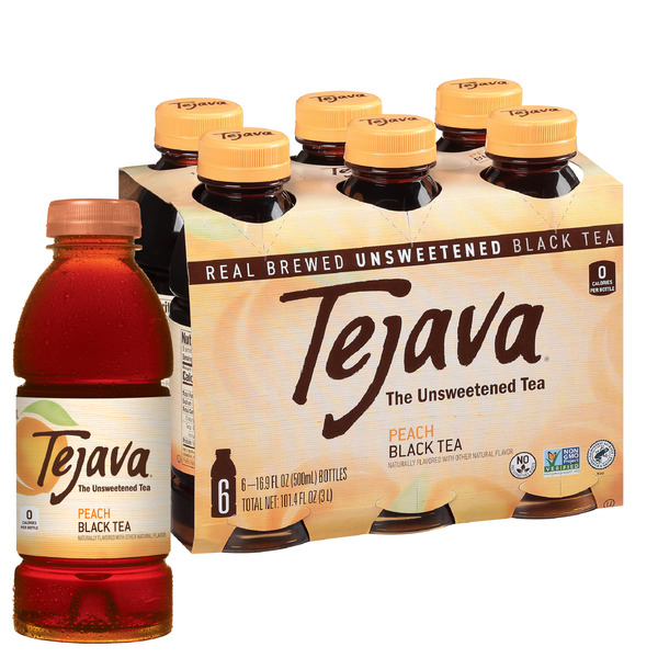 Tejava Peach Unsweetened Tea