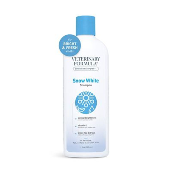 Veterinary Formula Smart Coat Complex Snow White Shampoo for Pets, 17 oz.