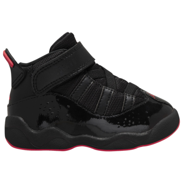 Jordan Kids' Toddler Air Jordan 6 Rings Basketball Shoes, Size 7.0 - Black/Infrared 23
