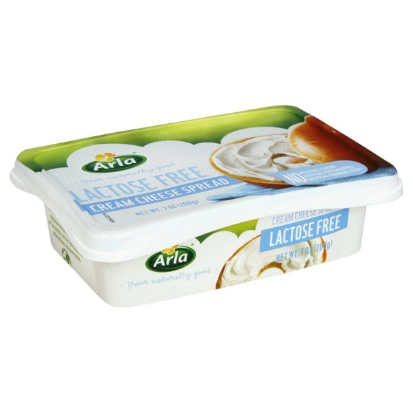 Arla Cream Cheese Spread, Lactose Free (7 oz) Instacart