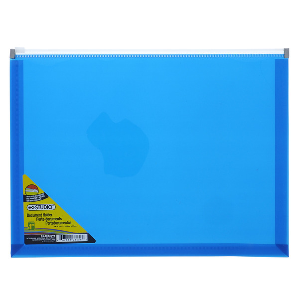 STUDIO Plastic File Holder (Assorted Colours) Same-Day Delivery | Dollarama