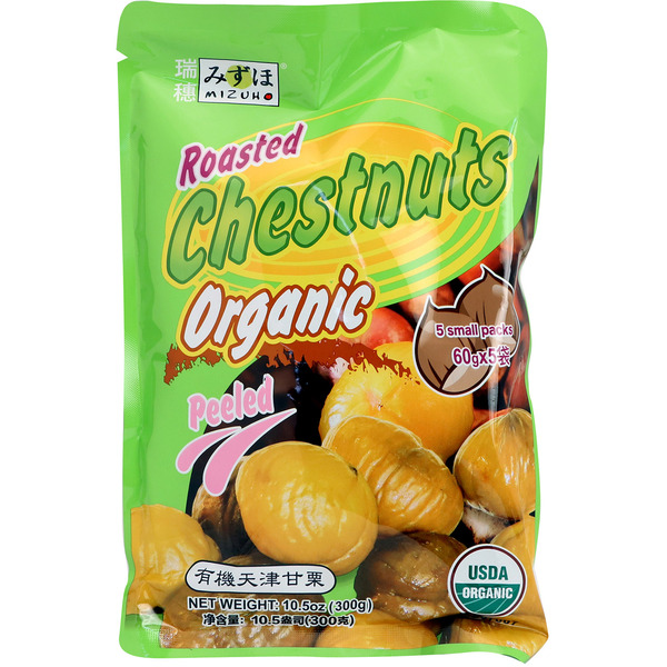 Mizuho Roasted Organic Chestnuts