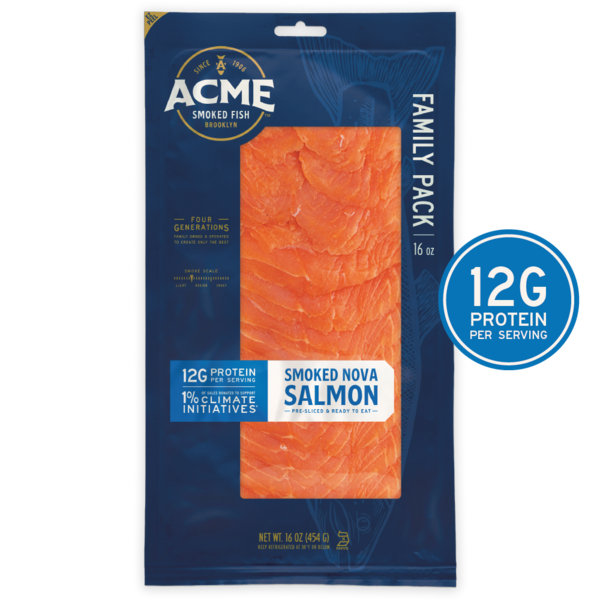 Acme Smoked Nova Salmon - 1 lb