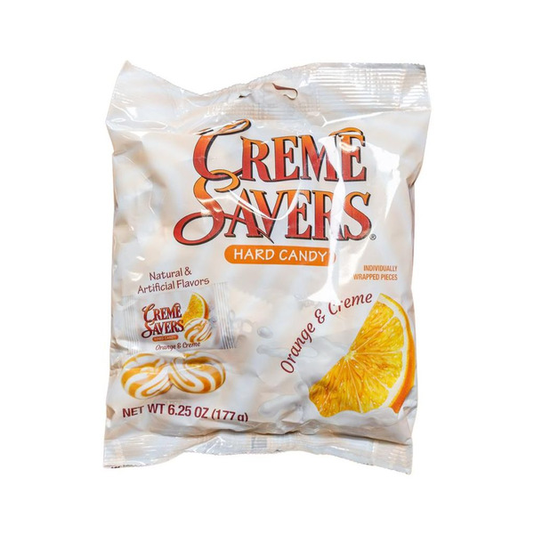 Creme Savers Orange & Creme Flavor Hard Candy Same-Day Delivery or