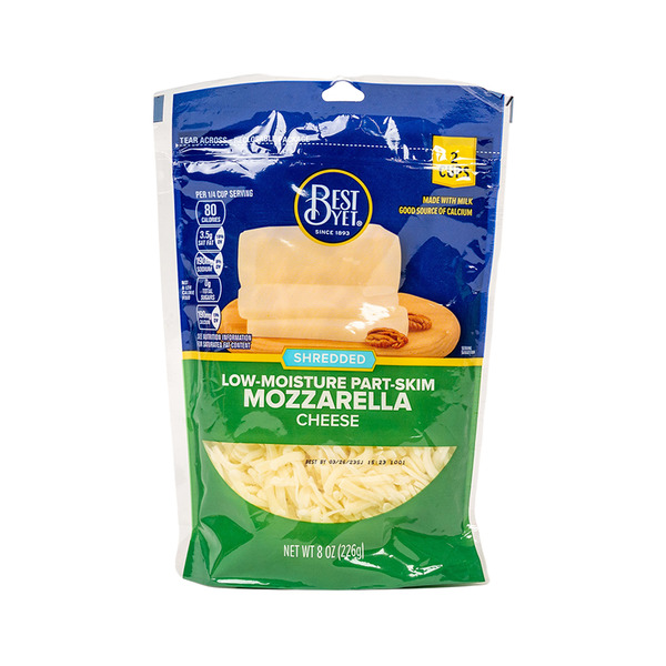 Rest Yet Mozzarella Shredded Low-moisture Part-skim Cheese