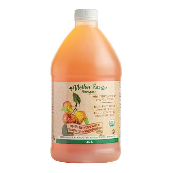 Mother Earth Organic Apple Cider Vinegar 1.89 L