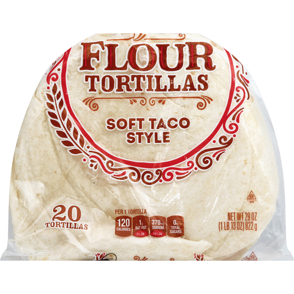 Signature SELECT Tortillas, Flour, Soft Taco Style