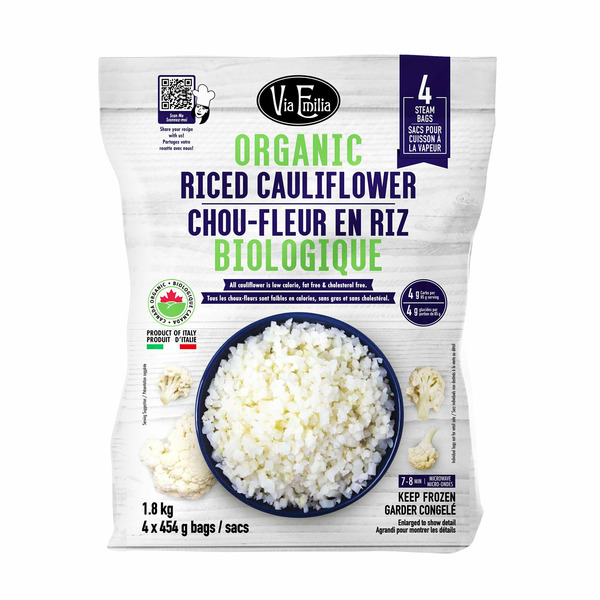 Via Emilia Organic Riced Cauliflower