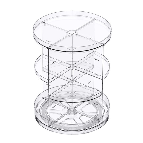 Everything Organizer Clear Rotating Adjustable Organizer, 9 x 11-5/8 in