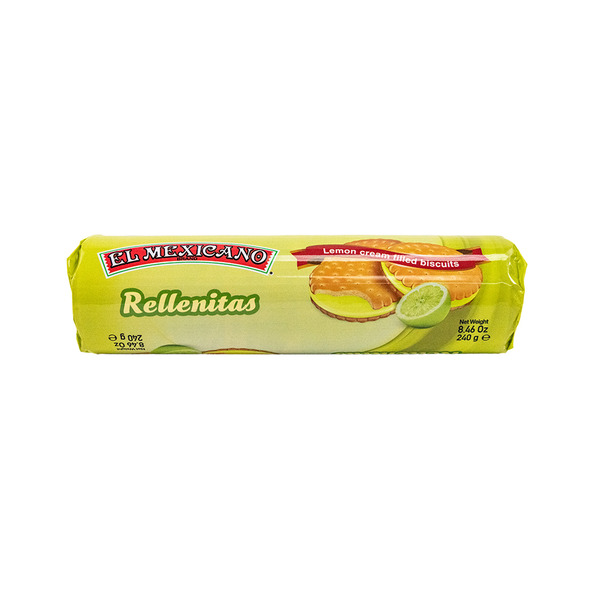 El Mexicano Rellenitas de Limon Lemon Sandwich Cookies