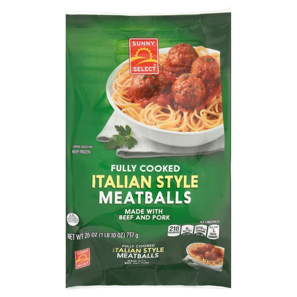 Sunny Select Meatballs, Italian Style Same-Day Delivery or Pickup