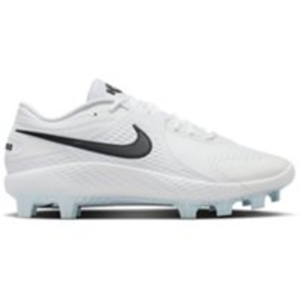 Nike Men's Diamond Gamer MCS Baseball Cleats, Size 8, Medium/D - White/Black