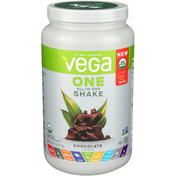 Vega Organic All-In-One Chocolate Nutrition Shake Same-Day