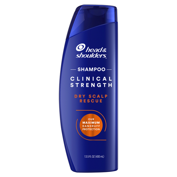 Head & Shoulders Clinical Strength Dry Scalp Rescue Shampoo, for Stubborn Dandruff - 13.5 fl oz