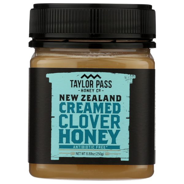 Taylor Pass Honey Co New Zealand Creamed Clover Honey 250 Gram