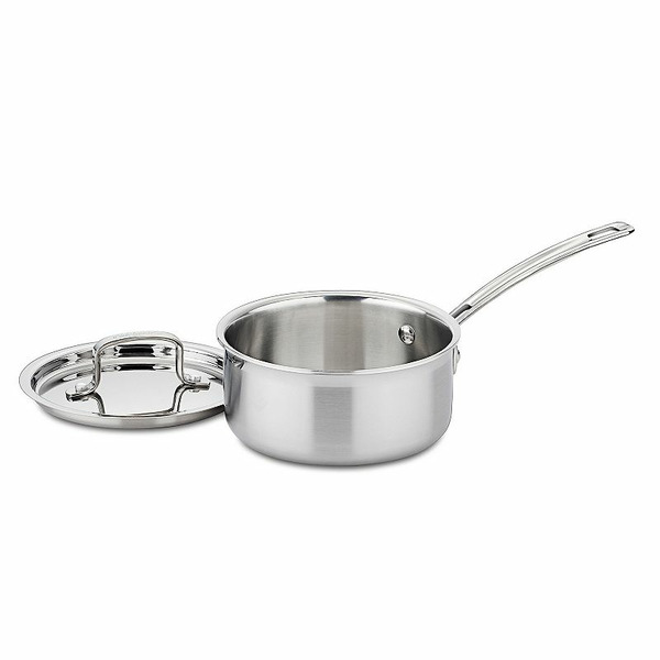 Cuisinart 2 Quart MultiClad Pro Stainless Steel Saucepan With Cover