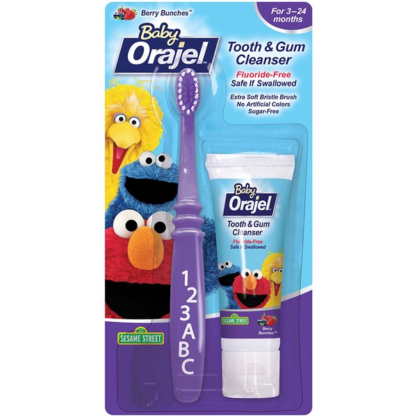 baby orajel tooth & gum cleanser