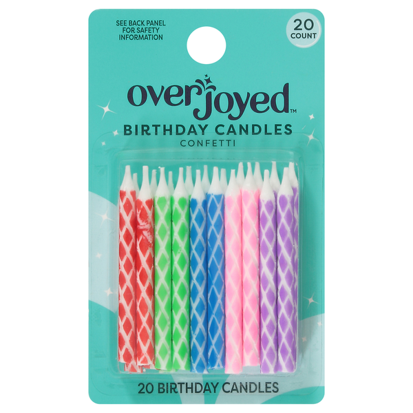 Overjoyed Birthday Candles, Confetti