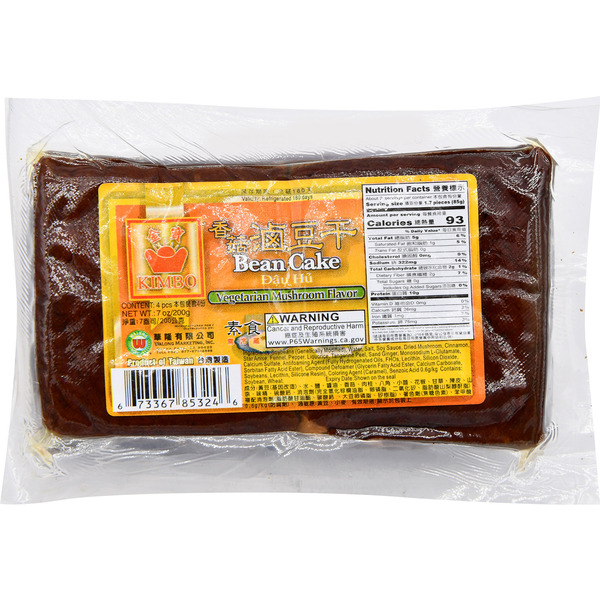 Kimbo Mushroom Flavored Bean Curd
