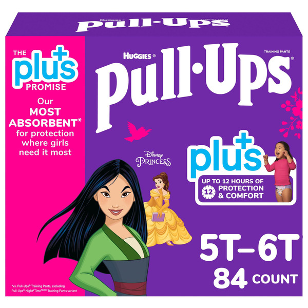Pull-Ups Plus Training Pants, Size 5T - 6T