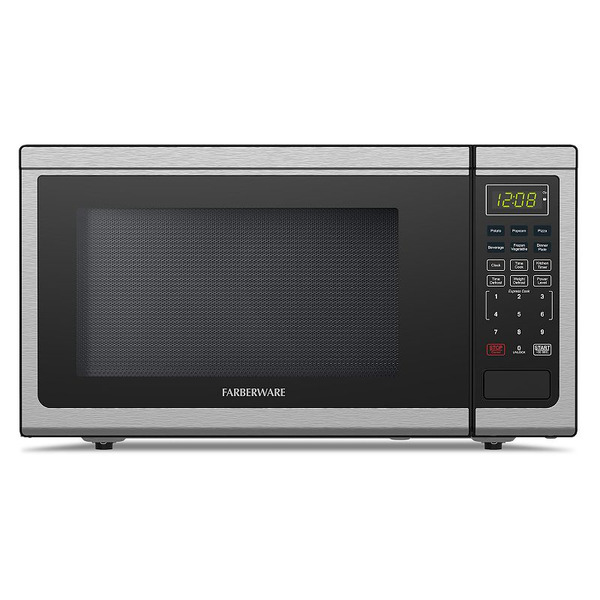 Farberware Classic 1000-Watt Stainless Steel Microwave Oven