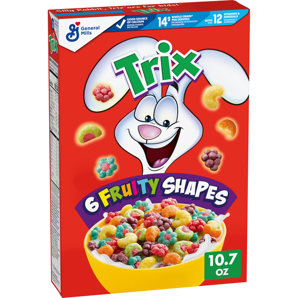 General Mills Trix Fruity Shapes Cereal