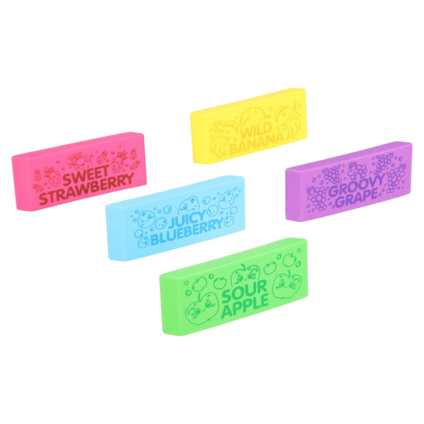 Inc Assorted Fruit Scented Eraser Same-Day Delivery | Dollar Tree