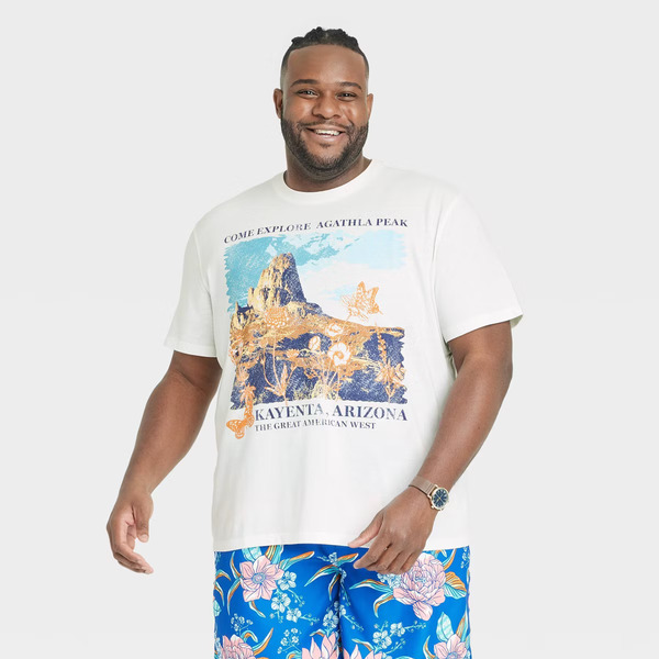 Target Goodfellow And Co Men's Big & Tall Short Sleeve Graphic T