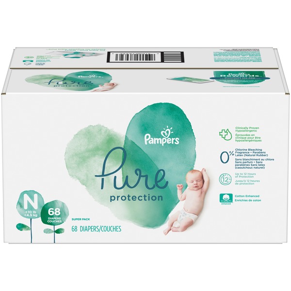 pampers diapers large 68