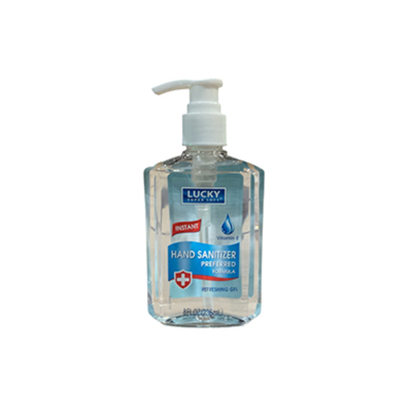 美容液 lucky Lucky Super Soft Hand Sanitizer, Advanced Formula, Vitamin E Same