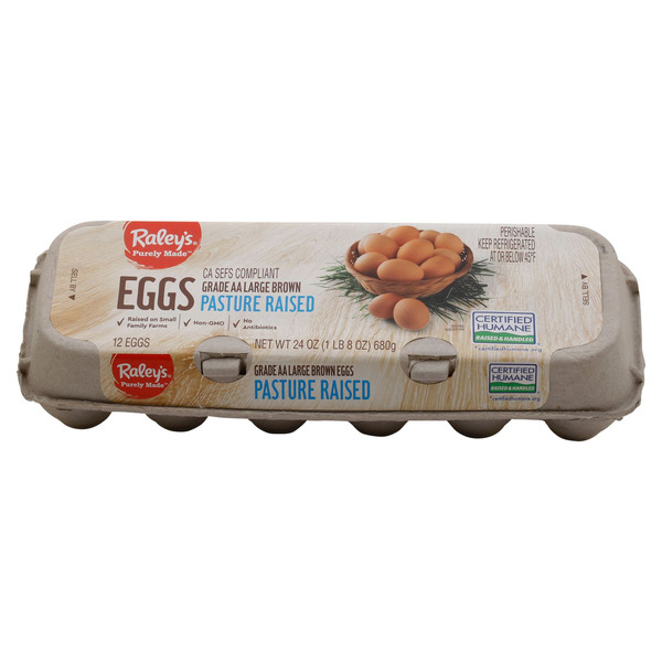 Purely Made Grade Aa Large Brown Eggs
