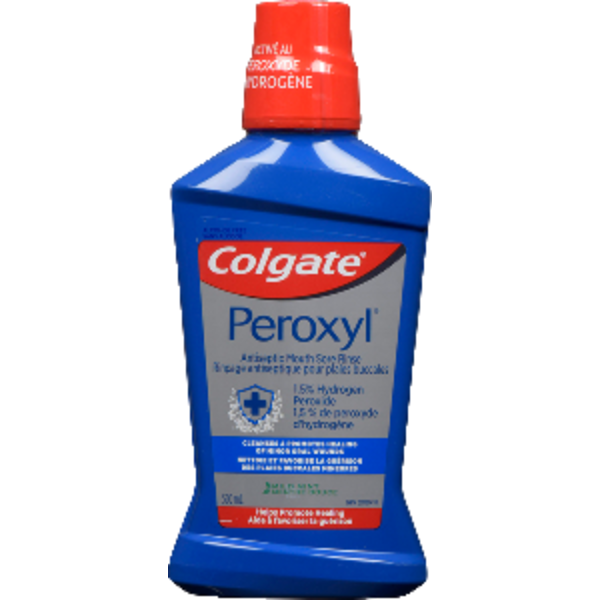 Colgate Peroxyl Antiseptic Mouth Sore Rinse Same-Day Delivery | Rexall