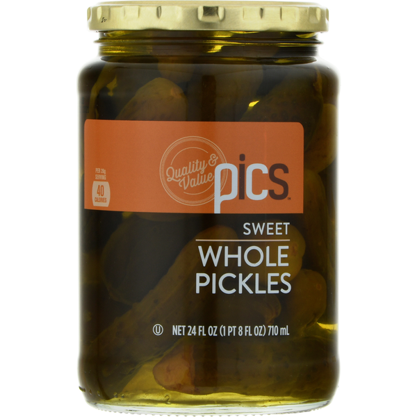 PICS Pickles, Sweet, Whole Same-Day Delivery or Pickup | Market 32