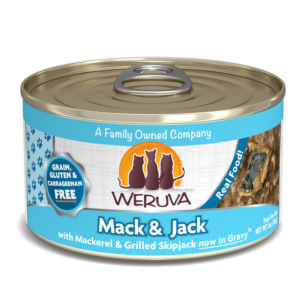 Weruva Mack and Jack with Mackerel and Grilled Skipjack in Gravy