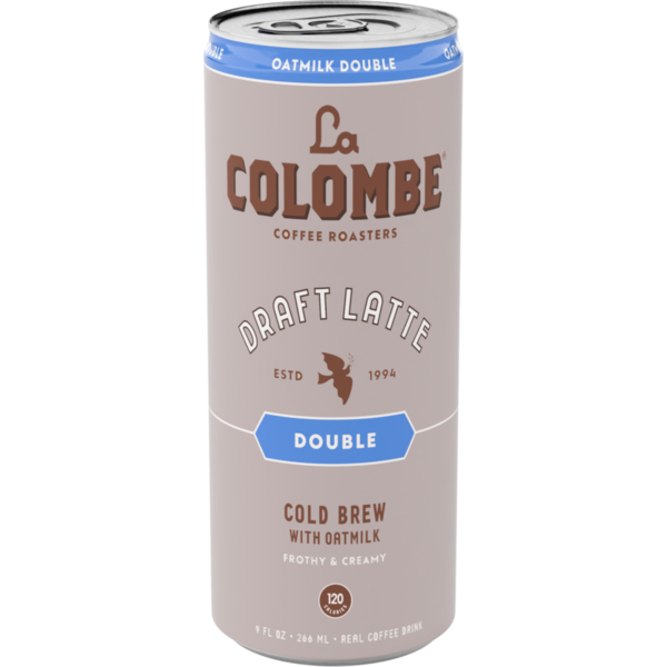 La Colombe Cold Brew, with Oatmilk, Draft Latte, Double Same-Day