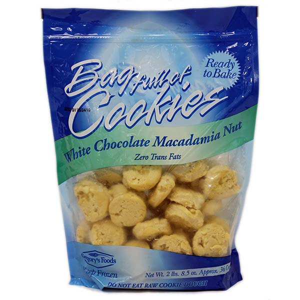 その他 bake Gregory's Foods White Chocolate Macadamia Nut Ready To Bake Bag