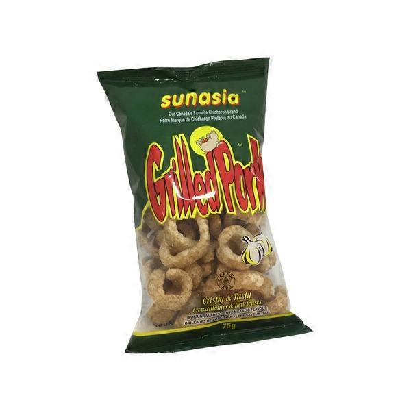 Sunasia Grilled Garlic Pork Rinds (75 g) from Bulk Barn Instacart