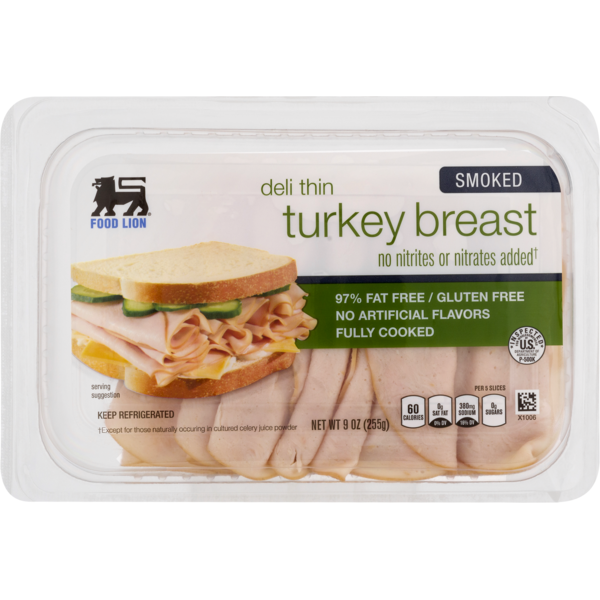 Food Lion Food Lion Smoked Turkey Breast (9 oz) Instacart