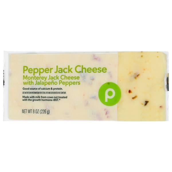 Publix Cheese, Pepper Jack