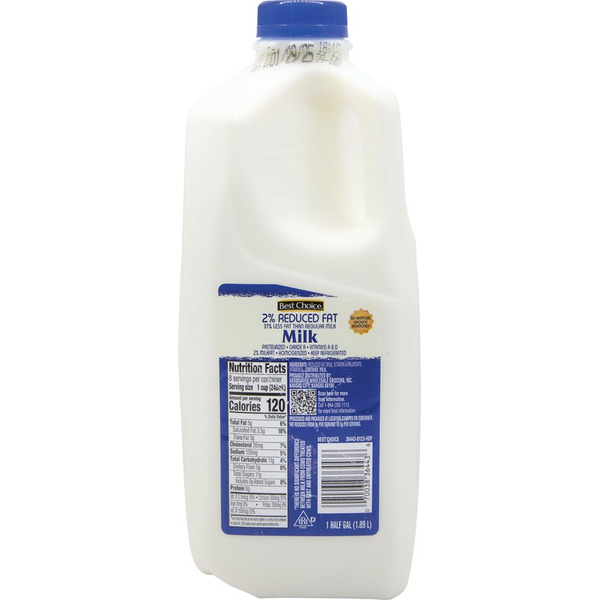 Best Choice 2% Reduced Fat Milk