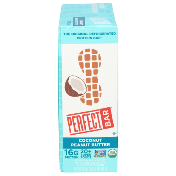 Perfect Bar Organic Coconut Peanut Butter Bars 8 Pack