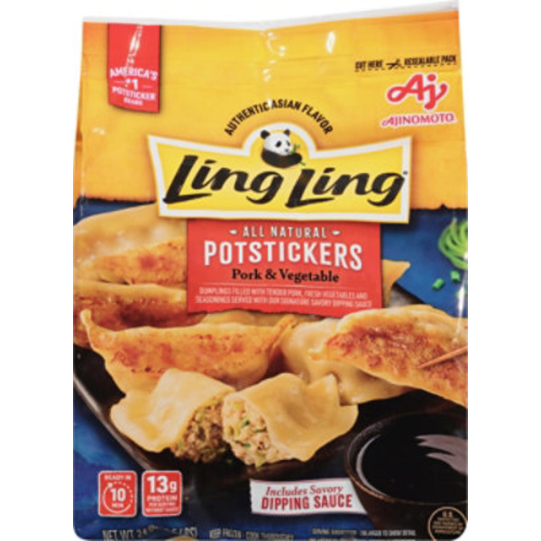 Ling Ling Potstickers, Pork & Vegetable